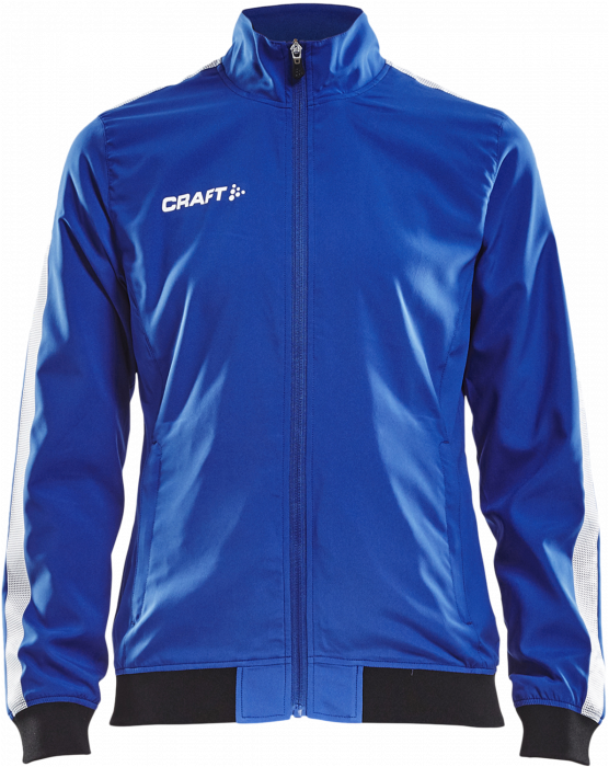 Craft - Pro Control Woven Jacket Dame - Blå & hvid